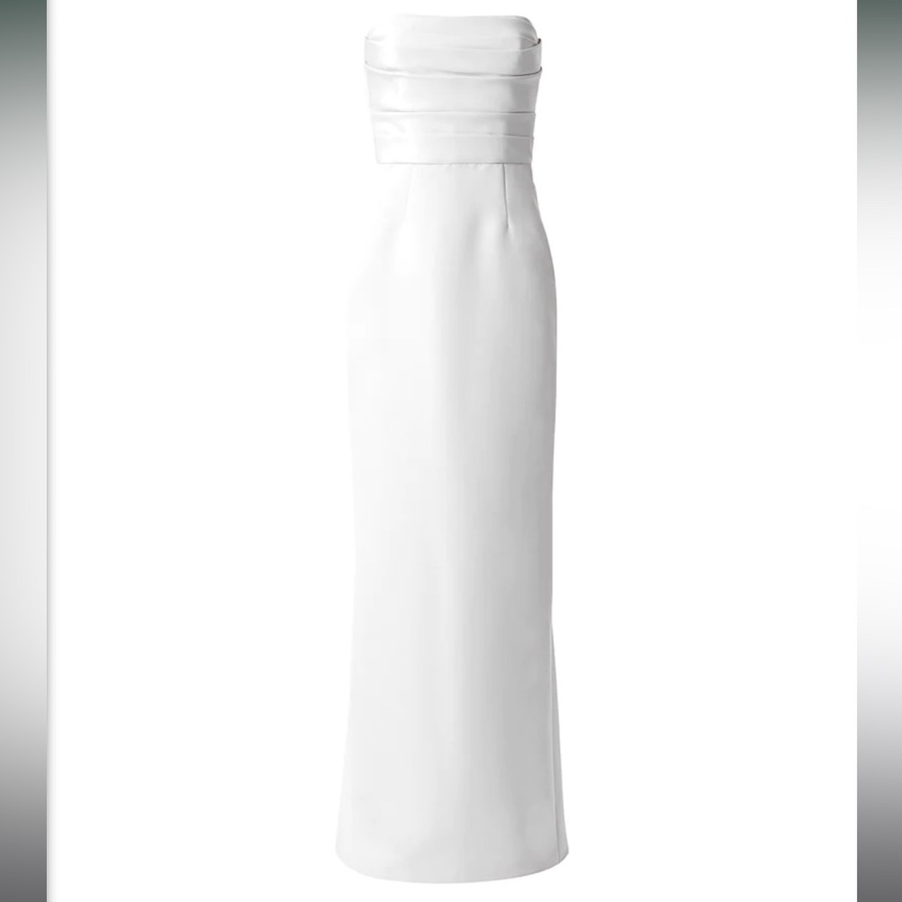 Amsale Sonia Dress in Ivory- size 4